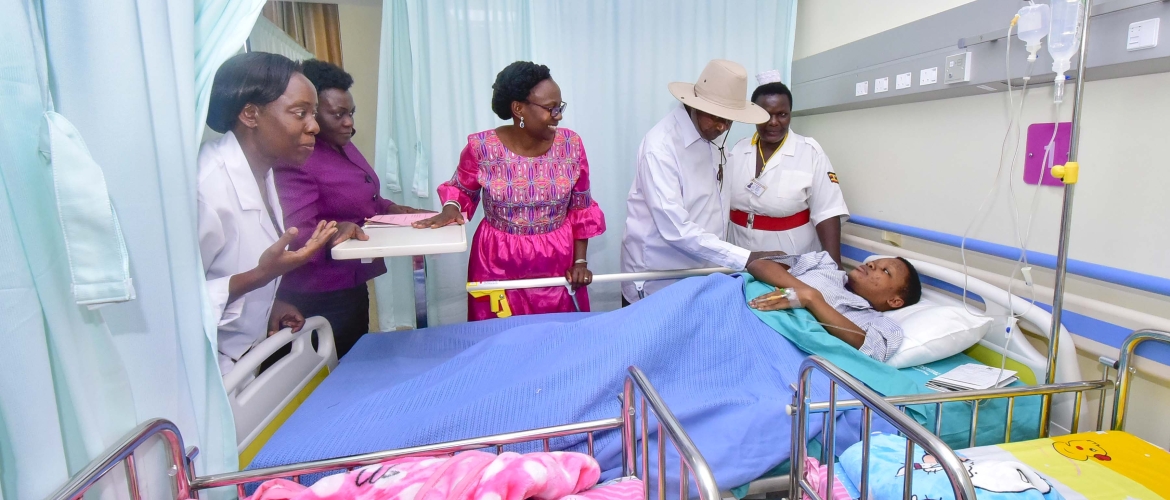 President commissions New Mulago Specialised Women and National Hospital - Mulago