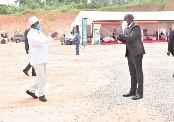 Museveni, Ruto, Covid19, vaccine, uganda, factory, tour, travel