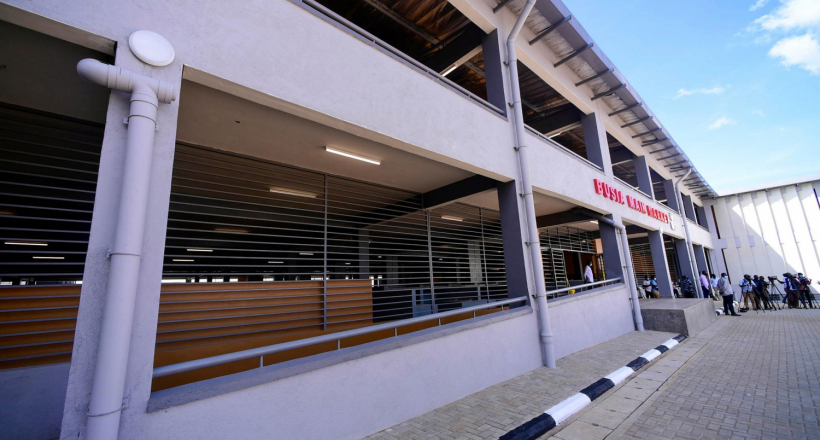 Busia market was launched in December last year